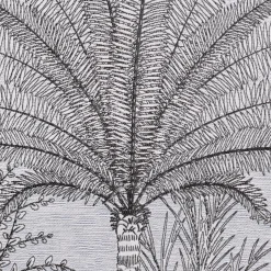 Tissu PALMERA coloris noir - 4MURS