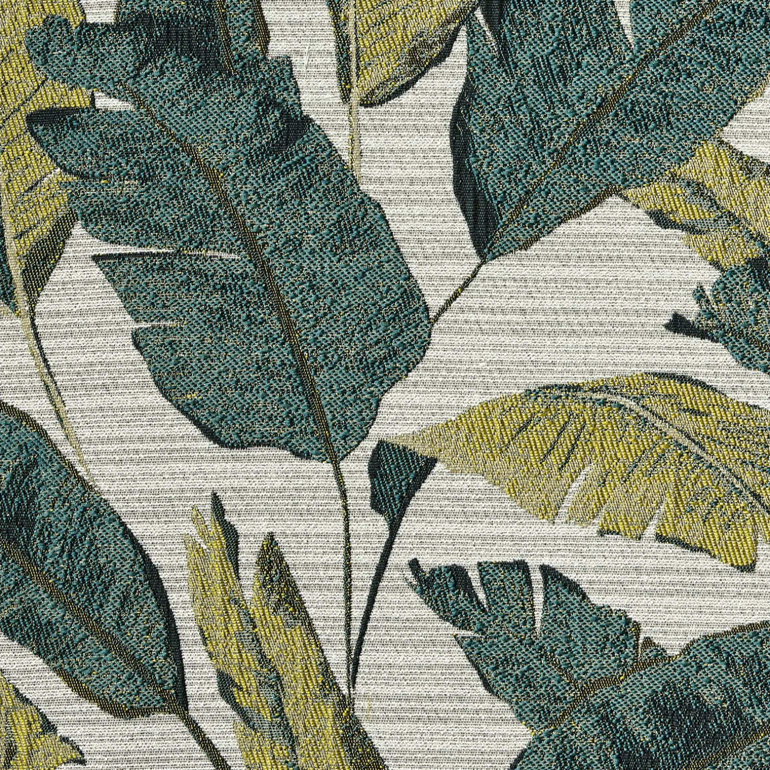 Tissu PEACOCK coloris vert - 4MURS