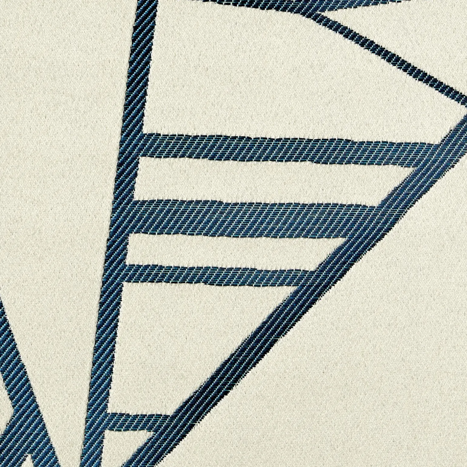 Tissu RENZO coloris bleu paon - 4MURS