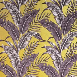 Tissu SUMATRA coloris jaune - 4MURS