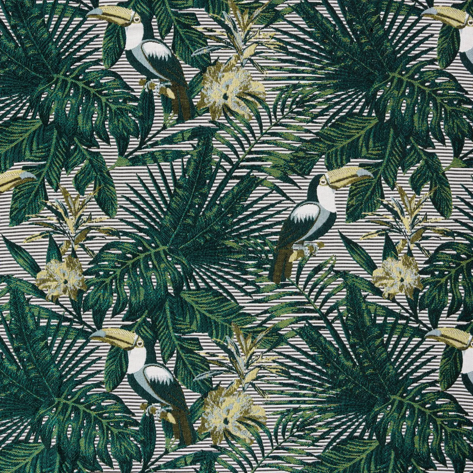 Tissu TOUCAN coloris vert - 4MURS