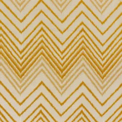 Tissu ZIG coloris jaune ocre - 4MURS