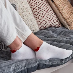 Tites Chaussettes Chaussettes COUP DE COEUR coloris blanc - 4MURS