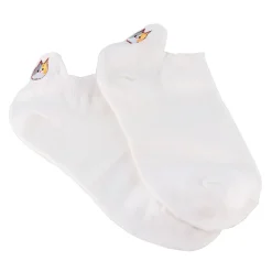 Tites Chaussettes Chaussettes LANGUETTE CHAT coloris blanc - 4MURS