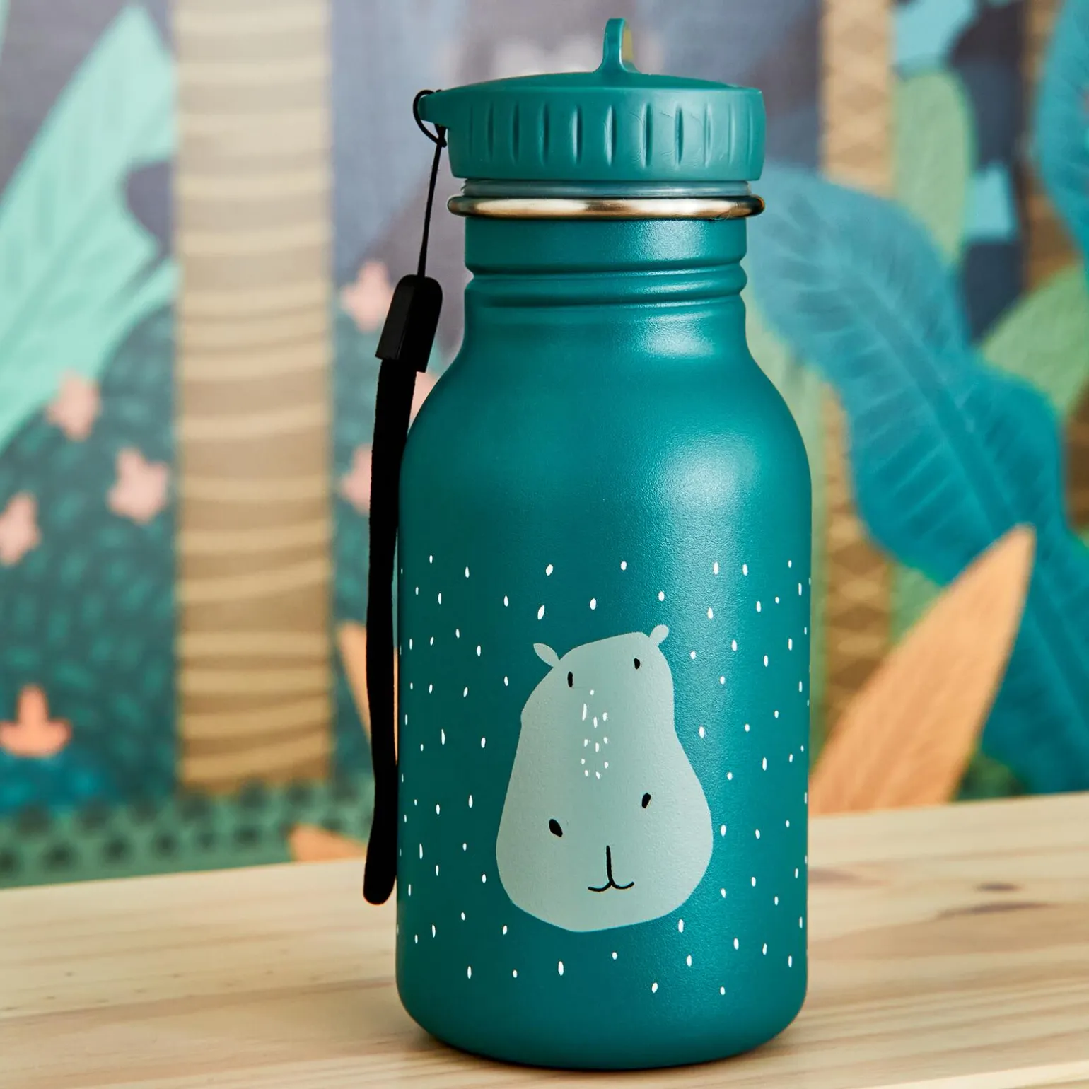 Trixie Baby Gourde enfant MR. HIPPO coloris vert - 4MURS