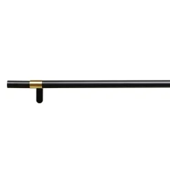 Umbra Kit barre à rideaux HAUTBOIS noir / or 2,54 cm de 122,0 à 224 cm