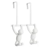 Umbra Patère BUDDY DOUBLE coloris blanc - 4MURS