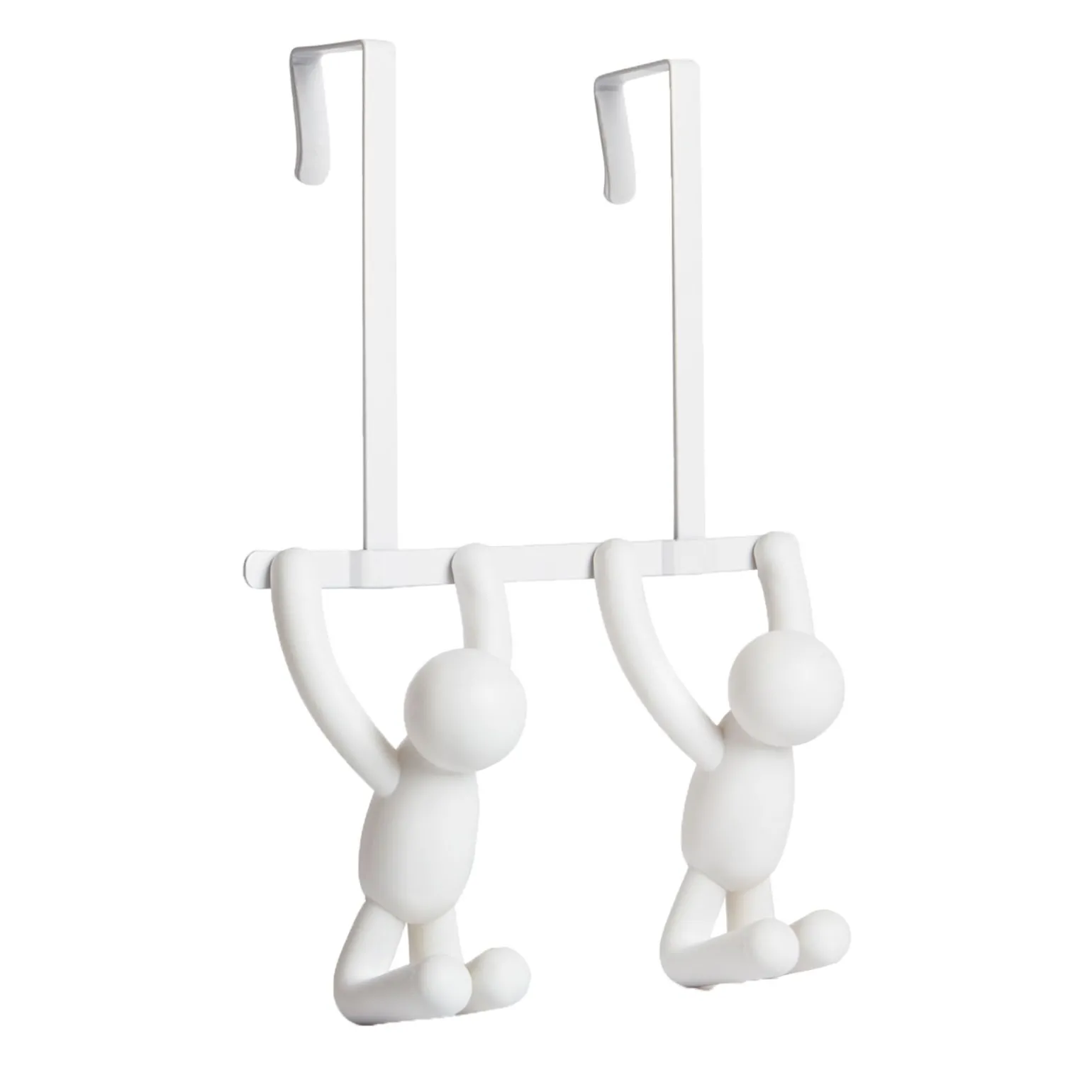 Umbra Patère BUDDY DOUBLE coloris blanc - 4MURS