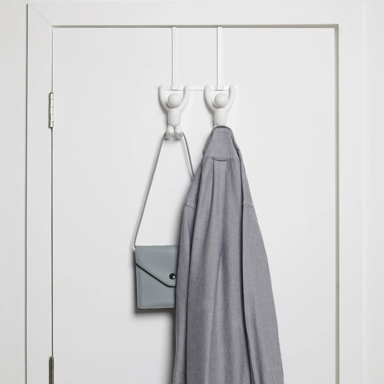 Umbra Patère BUDDY DOUBLE coloris blanc - 4MURS