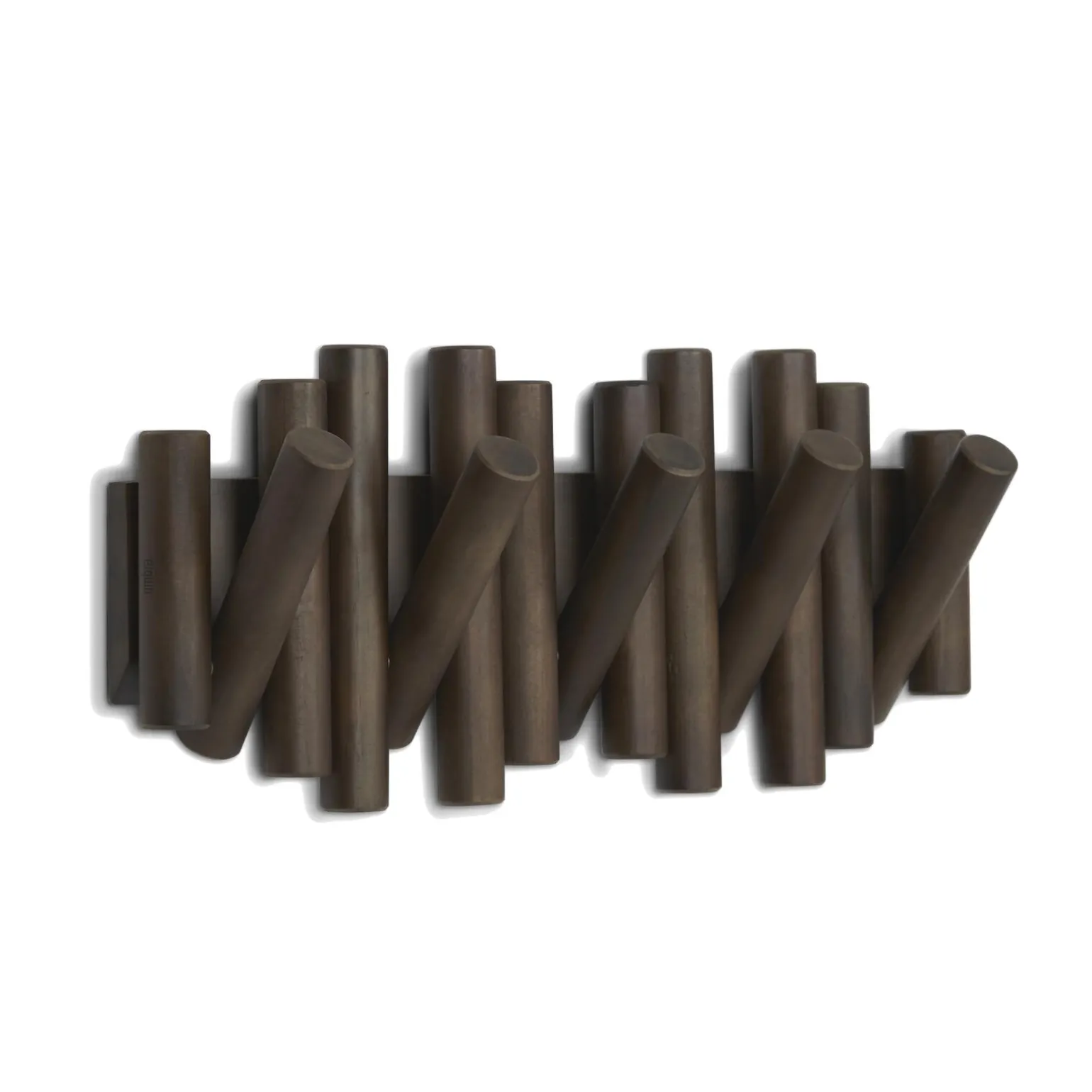 Umbra Patère PICKET coloris noyer - 4MURS