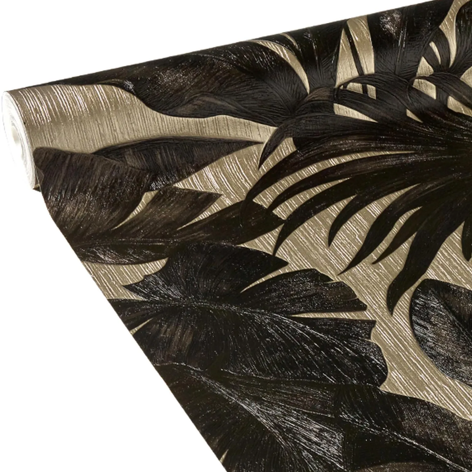 Versace Papier peint intissé GIUNGLA coloris noir - 4MURS