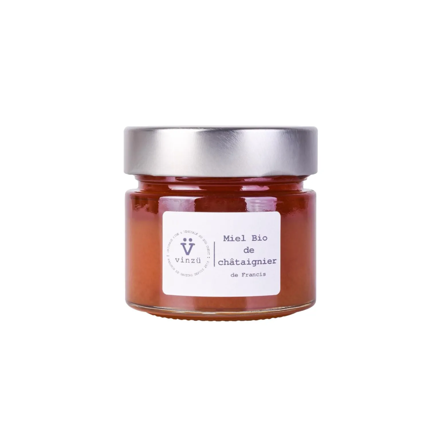 VINZÜ Miel CHATAIGNIER BIO DU PÉRIGORD - 4MURS