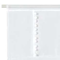 Vitrage COLCHAGUA coloris blanc 60 x 120 cm - 4MURS