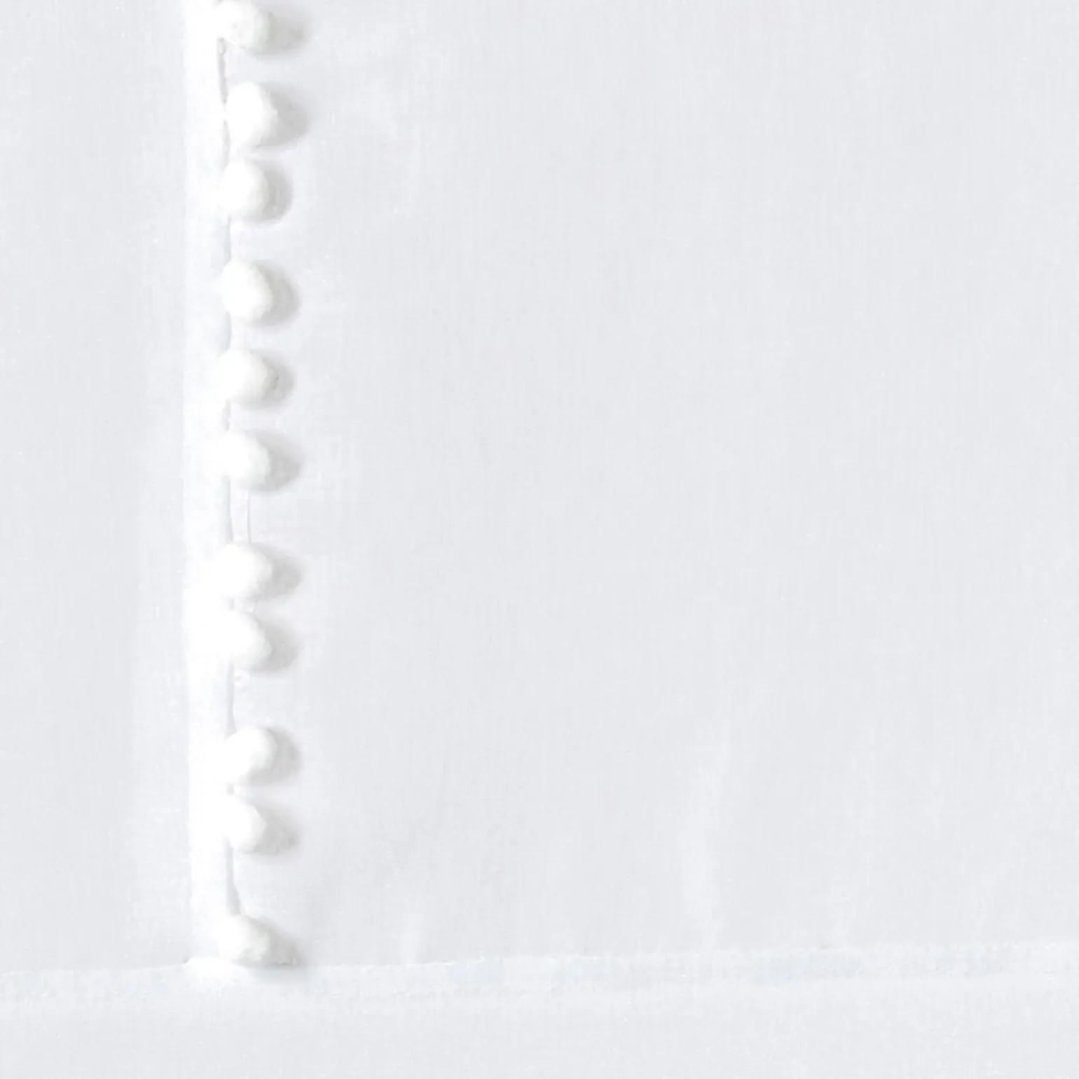Vitrage COLCHAGUA coloris blanc 60 x 120 cm - 4MURS