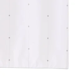 Vitrage COMÈTE coloris blanc 65 x 130 cm - 4MURS