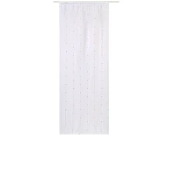 Vitrage COMÈTE coloris blanc 80 x 210 cm - 4MURS
