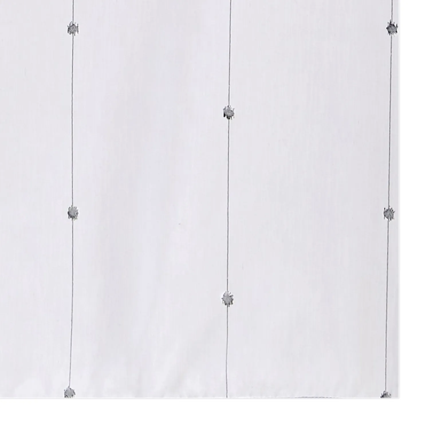 Vitrage COMÈTE coloris blanc 80 x 210 cm - 4MURS