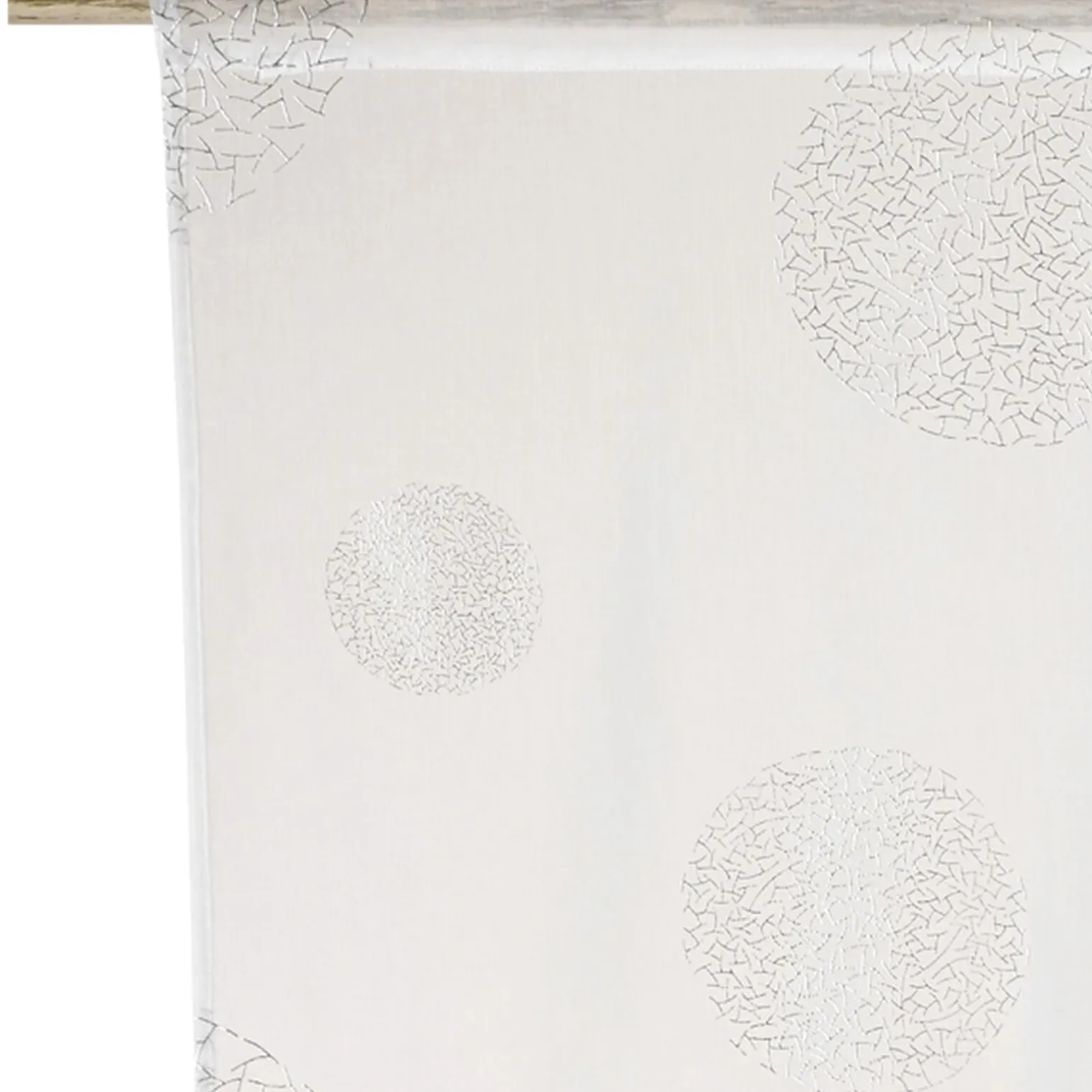 Vitrage ESSENTIEL coloris blanc 90 x 210 cm - 4MURS