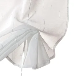 Vitrage FILAMENT coloris blanc 90 x 200 cm - 4MURS