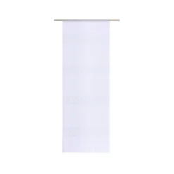 Vitrage FLOCON coloris blanc 45 x 130 cm - 4MURS