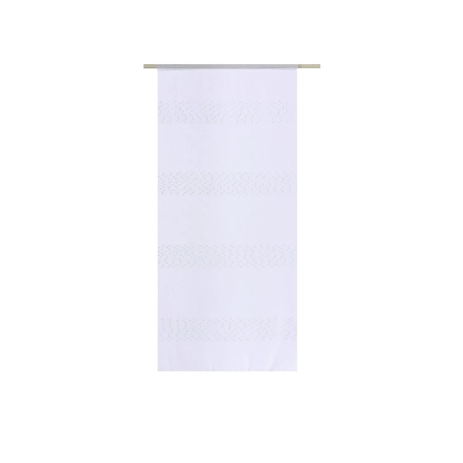 Vitrage FLOCON coloris blanc 58 x 130 cm - 4MURS