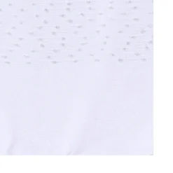 Vitrage FLOCON coloris blanc 58 x 130 cm - 4MURS