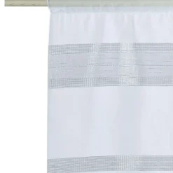 Vitrage GREGE coloris perle 58 x 130 cm - 4MURS