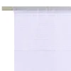 Vitrage INDRA coloris blanc 60 x 140 cm - 4MURS
