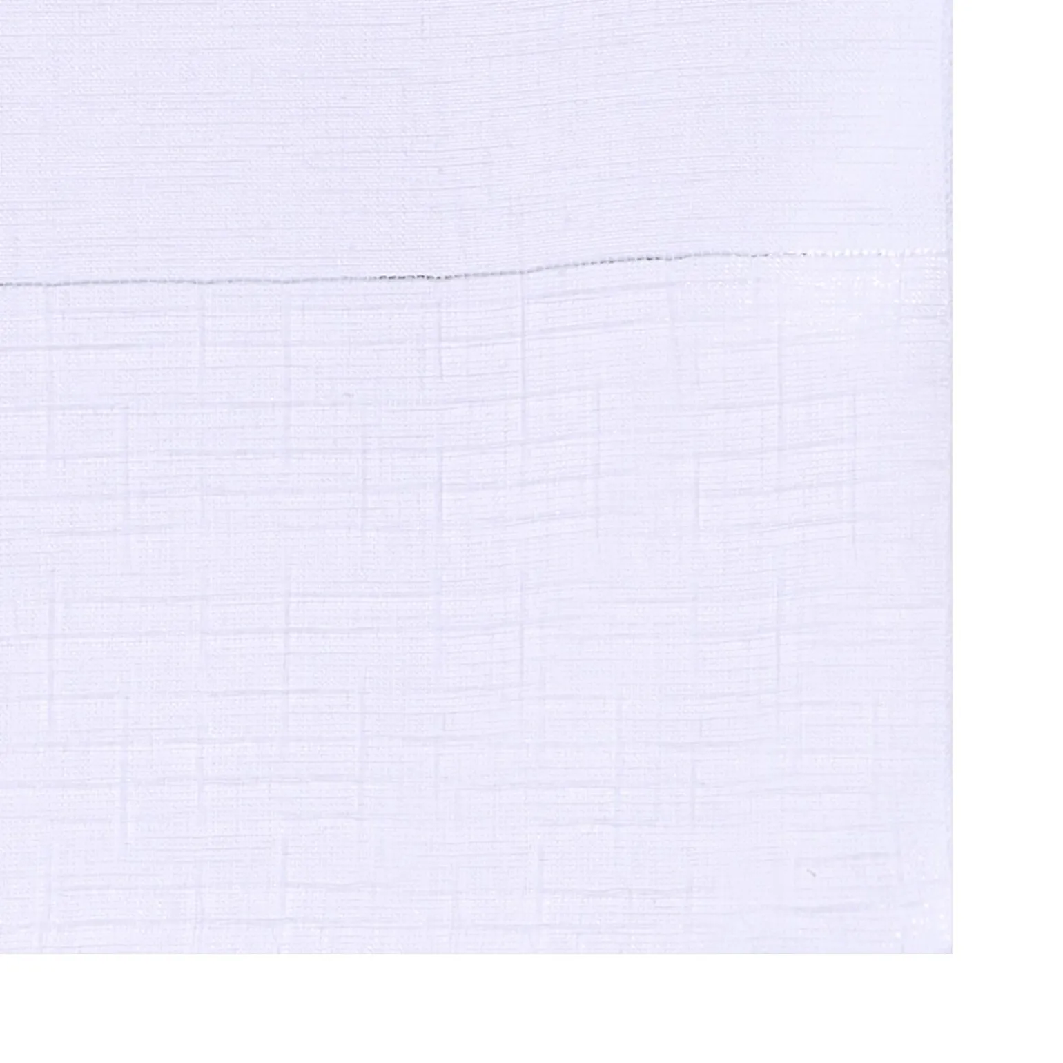 Vitrage INDRA coloris blanc 60 x 140 cm - 4MURS