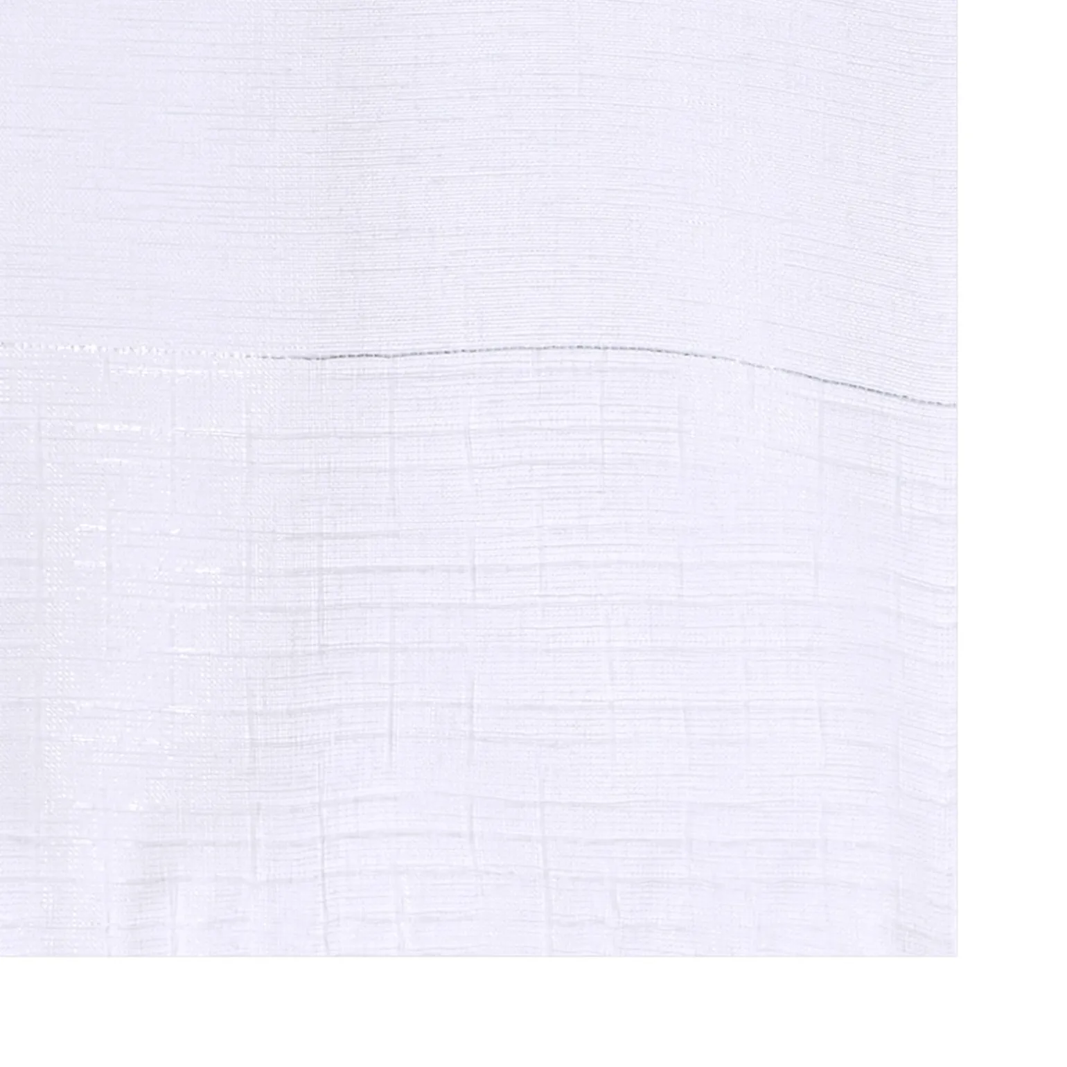 Vitrage INDRA coloris blanc 45 x 140 cm - 4MURS