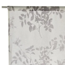 Vitrage OMBRE coloris gris 90 x 210 cm - 4MURS
