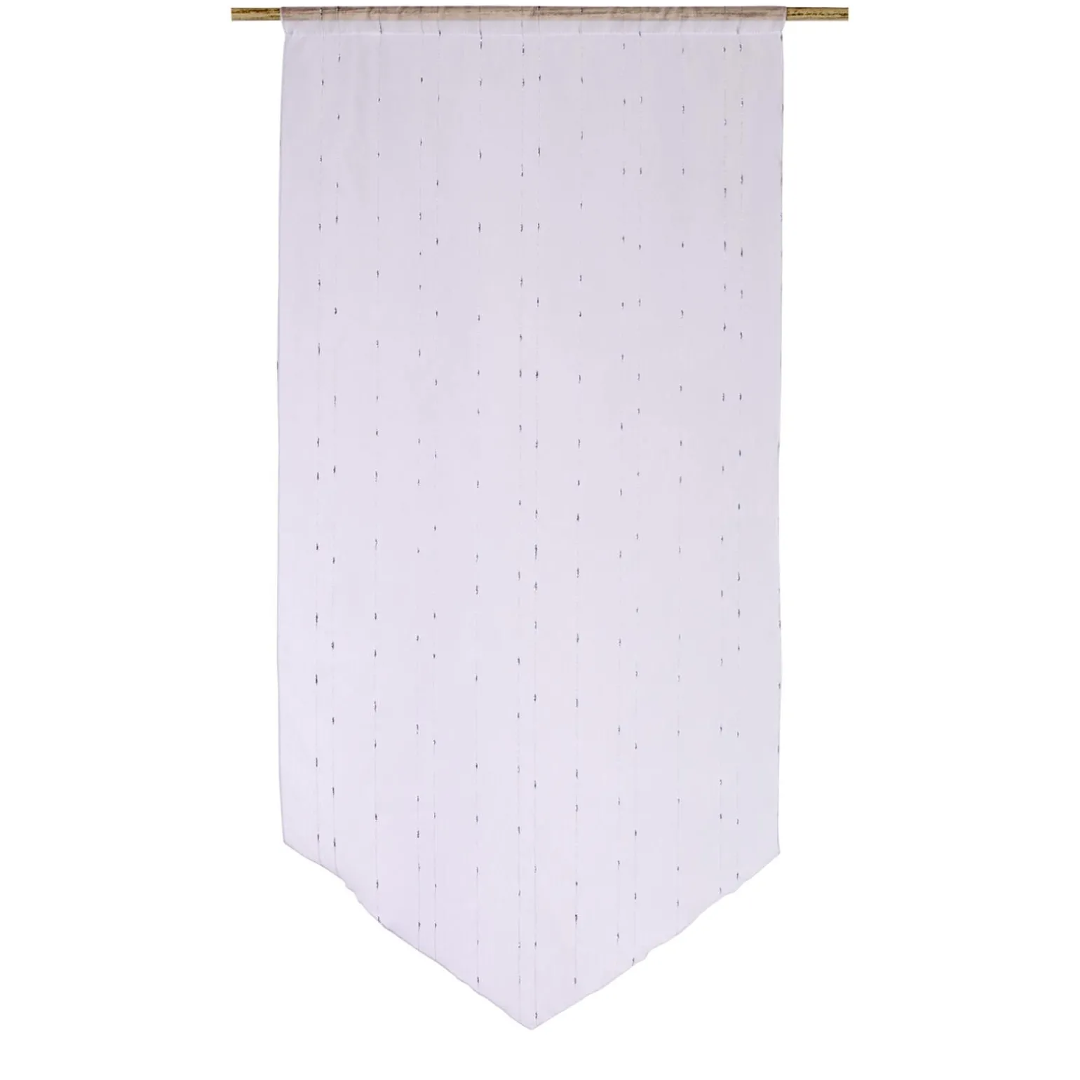 Vitrage QUEEN coloris blanc 60 x 120 cm - 4MURS