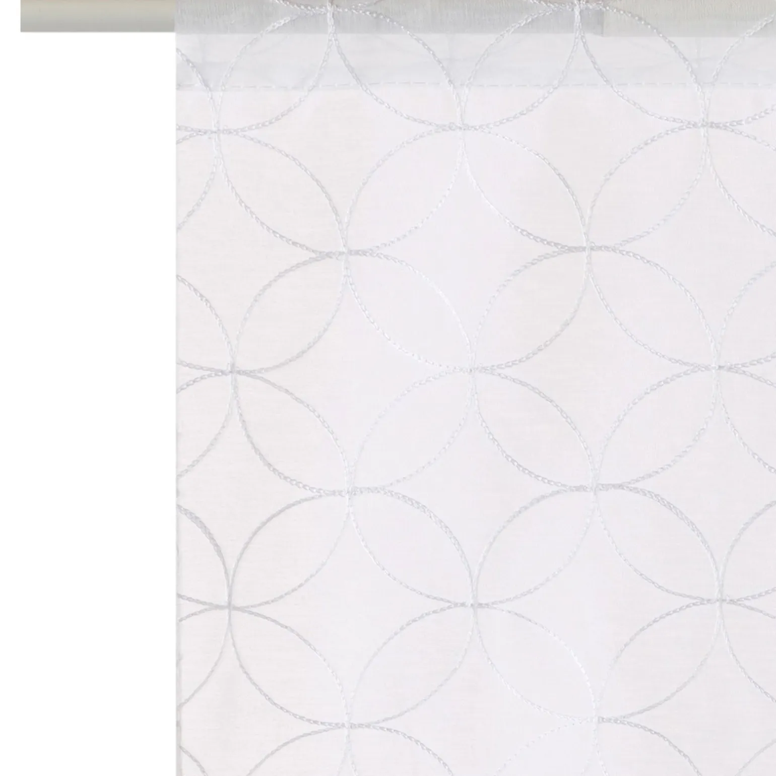 Vitrage ROSA coloris blanc 60 x 120 cm - 4MURS