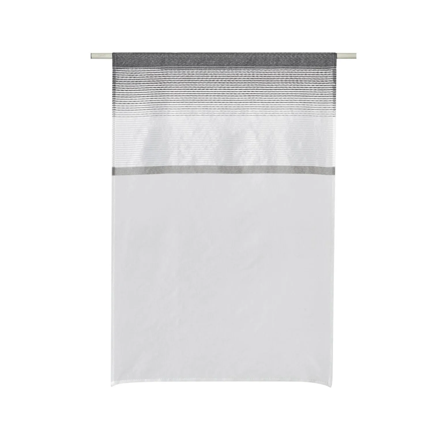 Vitrage UZU coloris gris 60 x 90 cm - 4MURS