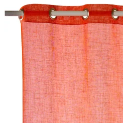 Voilage AIA coloris corail 140 x 240 cm - 4MURS