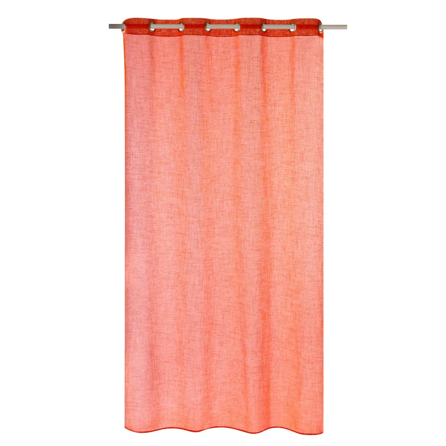 Voilage AIA coloris corail 140 x 240 cm - 4MURS