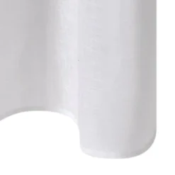 Voilage ASPECT LIN coloris blanc 145 x 260 cm - 4MURS