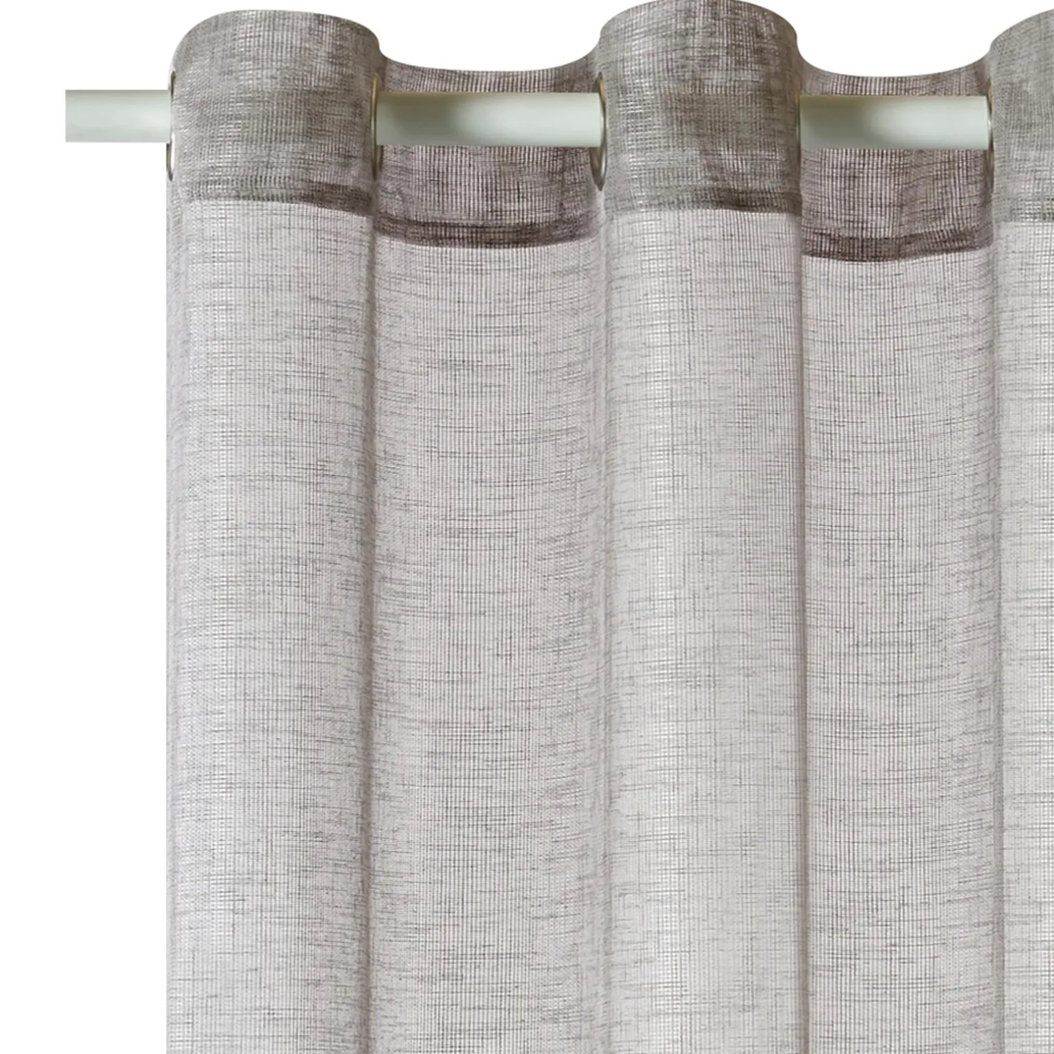 Voilage CANOAS coloris gris 140 x 260 cm - 4MURS