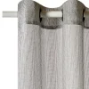 Voilage CHINO coloris gris 140 x 240 cm - 4MURS