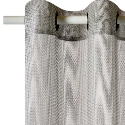 Voilage CHINO coloris gris 140 x 240 cm - 4MURS