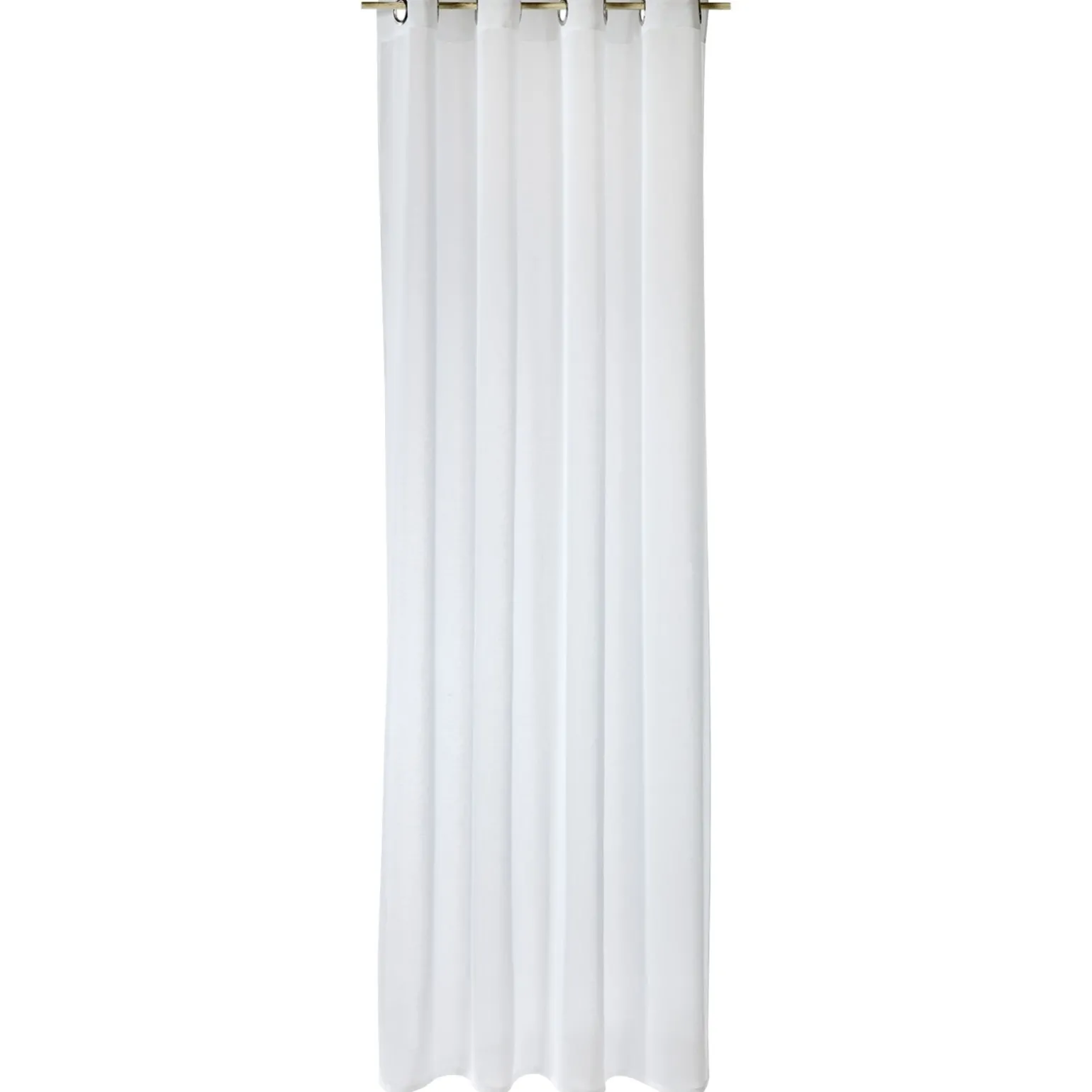 Voilage COLORS coloris blanc 140 x 260 cm - 4MURS