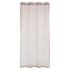 Voilage COOPER coloris cuivre 140 x 260 cm - 4MURS