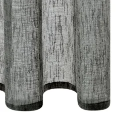 Voilage DIRITTO coloris noir 140 x 240 cm - 4MURS