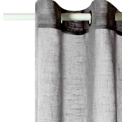Voilage ENZOY coloris gris 140 x 240 cm - 4MURS