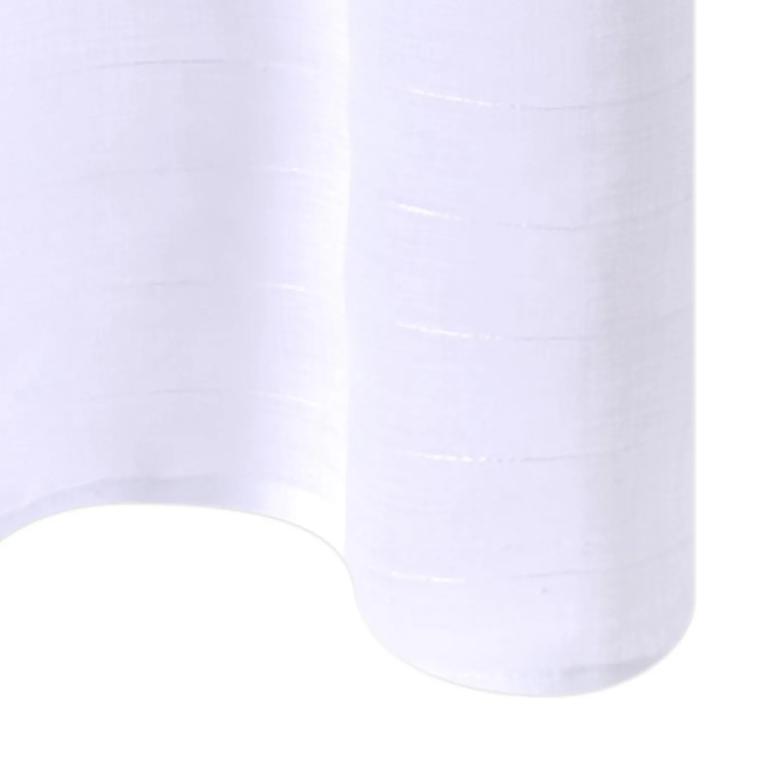 Voilage FLOT BLEU coloris blanc 145 x 240 cm - 4MURS