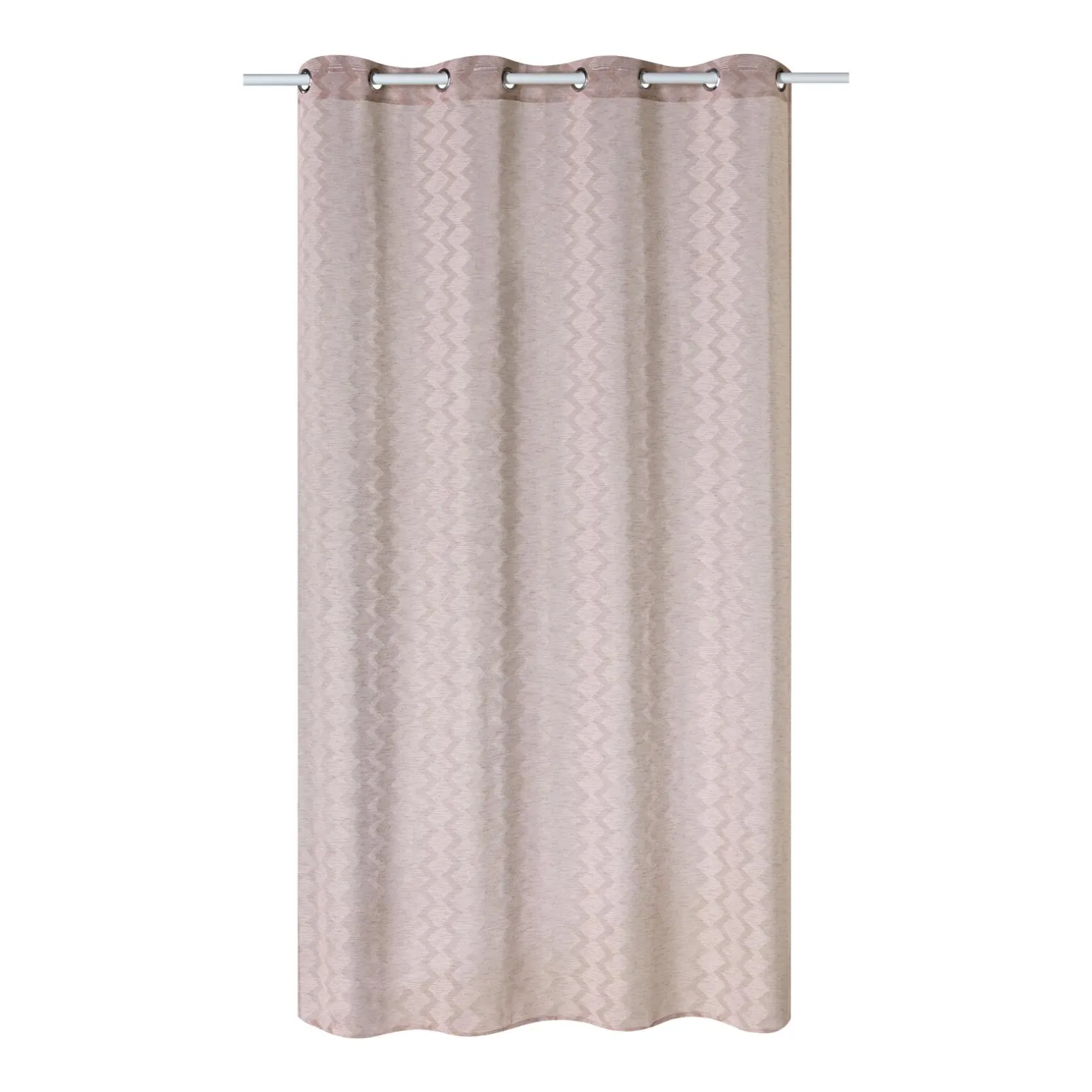 Voilage GHARDAIA coloris beige rosé 140 x 240 cm - 4MURS