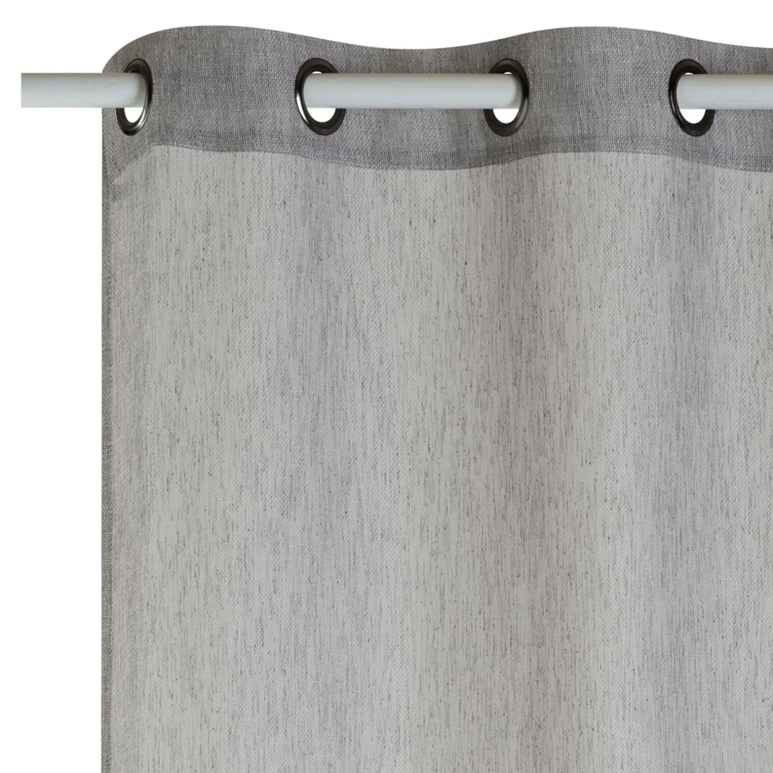 Voilage GRIMALDI coloris gris 140 x 240 cm - 4MURS
