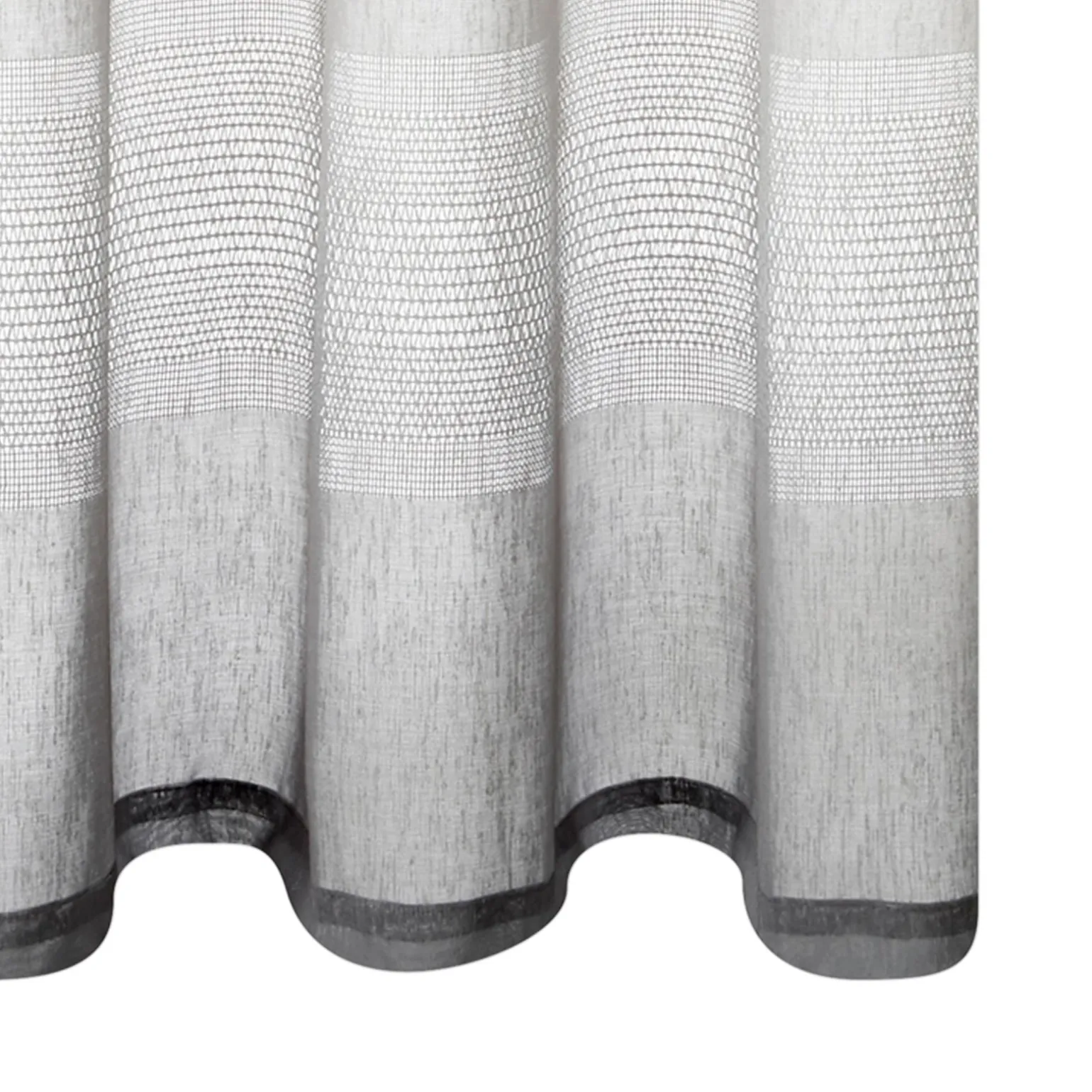 Voilage HELIOS coloris gris 140 x 240 cm - 4MURS