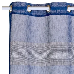 Voilage HELIOS coloris indigo 140 x 240 cm - 4MURS