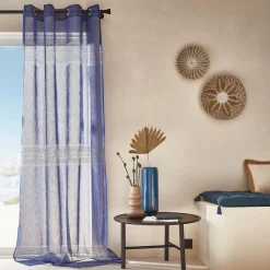 Voilage HELIOS coloris indigo 140 x 240 cm - 4MURS